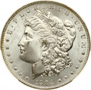 USA Morgan Dollar 1904 O PCGS MS 64