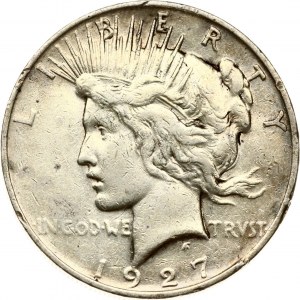 USA Peace Dollar 1927 D