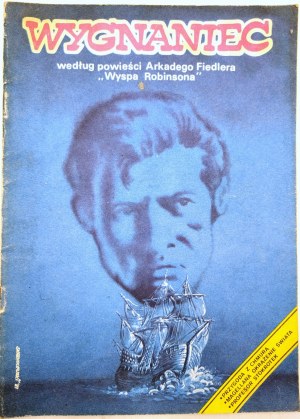 Outlaw - comic book - based on the novel by Arkady Fiedler - Robinson's Island, 1st edition, Warsaw 1988