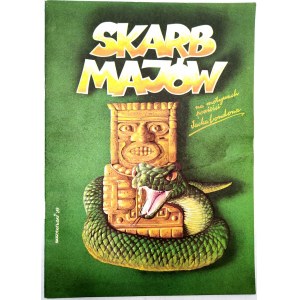 Skarb Majów - komiks - na podstawie powieści Jacka Londona, wydanie I, Warszawa 1989