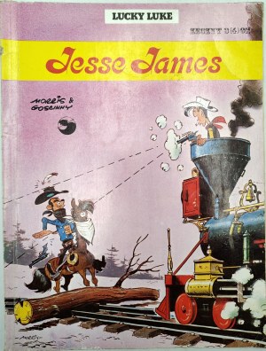 Lucky Luke - Jesse James - Morris & Gościnny, notebook 3[4] Warsaw, 1992