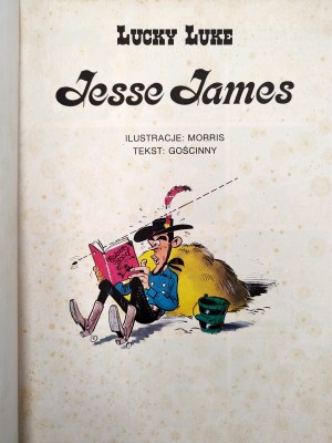 Lucky Luke - Jesse James - Morris & Gościnny, notebook 3[4] Warsaw, 1992