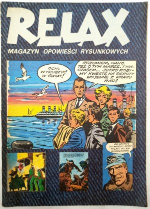 RELAX - a magazine of cartoon stories, notebook 13, 1st edition, Warsaw 1977