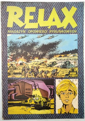 RELAX - magazine of cartoon stories, notebook 3, 1st edition, Warsaw 1978