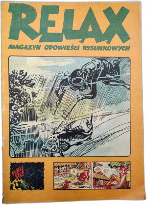 RELAX - magazine of cartoon stories, notebook 8, first edition, Warsaw 1977