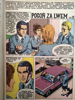 Kapitan Żbik - Chasing the lion - Edition I, Warsaw 1972
