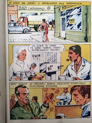 Kapitán Żbik - Černý deštník - 1. vydání, Varšava 1971
