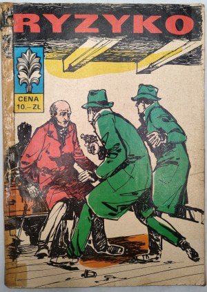 Kapitan Żbik - Ryzyko - Wydanie I, Warszawa 1968
