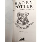 J.K. Rowling - Harry Potter - T. I-IV, pierwsze wydanie - Londyn 1997/2000 - Wyd. Bloomsbury