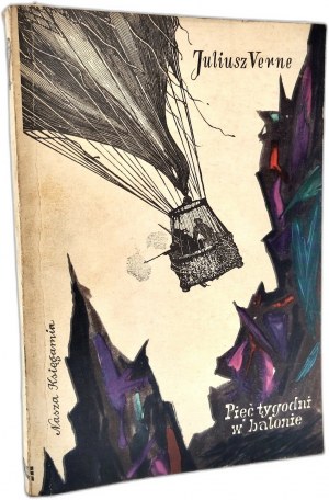 Verne J. - Five weeks in a balloon - Warsaw 1968