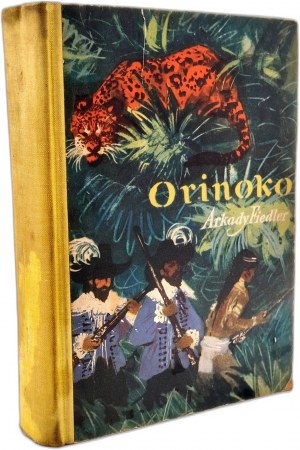 Fiedler Arkady - Orinoko - Warsaw 1957 [ first edition, cover proj. J. Grabiański, illustrations by S. Rozwadowski].