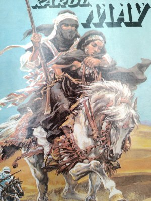 Karol May - Desert of Doom - Krakow 1992 [ decorative binding ].
