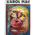 Karol May - Lew Krwawej Zemsty - Kraków 1993, [ ozdobna oprawa ]
