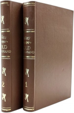 Charles May - Old Surehand - Volume I-II, il. St. Rozwadowski, Warsaw 1991 [ decorative binding ].