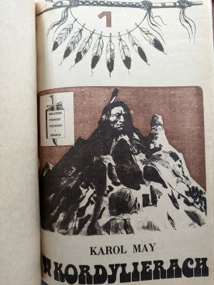 Charles May - In the Cordillera - Szczecin 1984 [ decorative binding ].