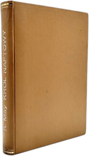 Karol May - The Oil King - T. I-V - [ill. Andrzej Tomczak], Szczecin 1986 [ decorative binding].