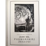 Verne J. - 20.000 mil podmorskiej żeglugi - z 19 ilustracjami i okładką De Neuville'a, Warszawa 1928 [ reprint]