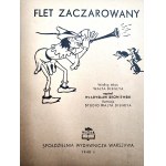 Walt Disney - Flet zaczarowany - ilustracje Walt Disney, Warszawa 1948