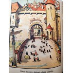 Walt Disney - Flet zaczarowany - ilustracje Walt Disney, Warszawa 1948