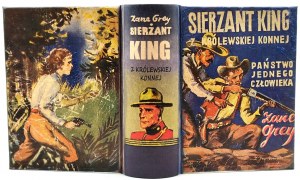 Zane Grey - Sergeant King of the King's Horse - Warsaw 1938 [ first edition ].