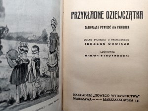 Countess Segur - Exemplary girls, illustrations by M. Stroynowski, Warsaw ca. 1928