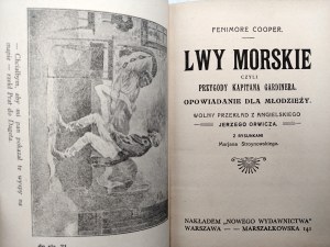 Fenimore Cooper - Sea Lions, or the Adventures of Captain Gardiner, Warsaw 1935