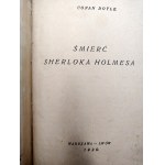 Arthur Conan Doyle - Death of Sherlock Holmes, Warsaw 1929 [ first edition ].