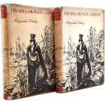 Alexander Dumas - The Count of Monte Christo, T.I-II, Warsaw 1956, illustrated by Antoni Uniechowski