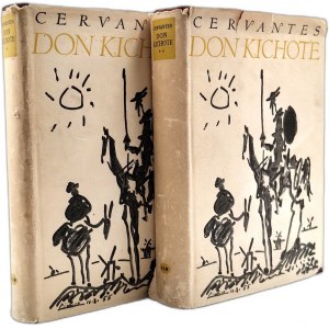 Miguel de Cervantes Saavedra - Don Kichote z Manczy - Warszawa 1955 [ Wydanie pierwsze, Picasso ]