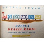 Julian Tuwim - Lokomotywa , Warszawa 1958 il. Jan Marcin Szancer