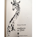 Pisarski R. - Wakacje w Zoo - Warszawa 1966 [ Proj. okładki Janusz Grabiański, Wydanie I]