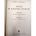 Lewis Carroll - Alicja w Krainie Czarów, Warszawa 1955, Wydanie Pierwsze, il. Olga Siemaszko [ Wydanie I]