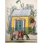 Lewis Carroll - Alicja w Krainie Czarów, Warszawa 1955, Wydanie Pierwsze, il. Olga Siemaszko [ Wydanie I]
