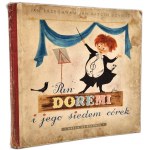Jan Brzechwa - Pan DOREMI i jego siedem córki - Warsaw 1955, First Edition, illustrated by Jan Marcin Szancer
