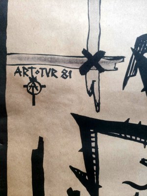 ART - TUR - Poster - Solidarity Spodek, Katowice 1981.