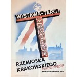 Poster - Exhibition of the Craft Fair of the Krakow Province - Krakow 1947, designed by Witold Chomicz