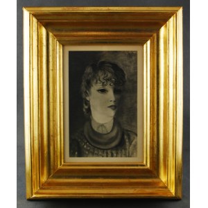 Mojżesz Kisling (1981-1953) Portrait de jeune fille 1946