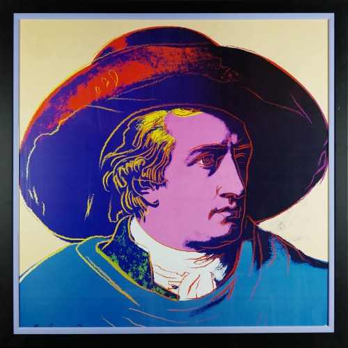Andy WARHOL (1928-1987) Johann Wolfgang Goethe ,1982