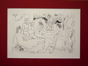 Pablo Picasso (1881-1973) - Snídaně v trávě