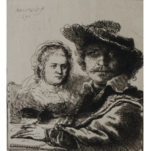 Rembrandt van Rijn (1606-1669)  Rembrandt z Saskia, 1636