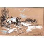 Viktor Zin(1925-2007),Rural Landscape