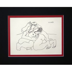 Pablo Picasso(1881-1973), Raffaello e La Fornarina