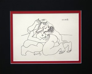 Pablo Picasso(1881-1973),Raffaello e La Fornarina