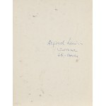 Alfred Lenica (1899 Pabianice - 1977 Warschau), Komposition