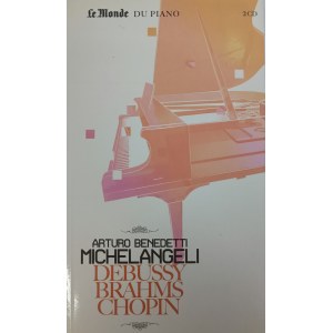 Debussy, Brahms, Chopin / Interprété par Arturo Benedetti Michelangeli (2 x CD)