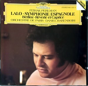 Hector Berlioz, Eduard Lalo, performed by Itzhak Perlman, conducted by Daniel Barenboim, published by Deutsche Grammophon, CD.
