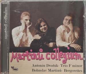 Antonin Dvoak, Bohuslav Martinu, performed by Martinii Collegium (Lucie Hůlová - violin, Martin Sedlák - cello, Vladimír Strnad - piano) (CD)