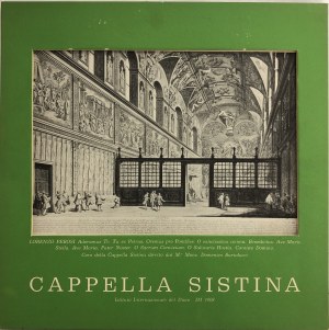 Lorenzo Perosi, Cappella Sistina, Sistine Chapel Choir, Domenico Bertolucci (vinyl)