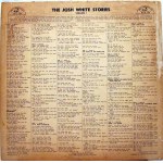 Josh White - The Josh White Stories Vol. 1