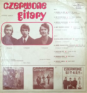Czerwone Gitary - Spokój Serca (vinyl record, 1971)